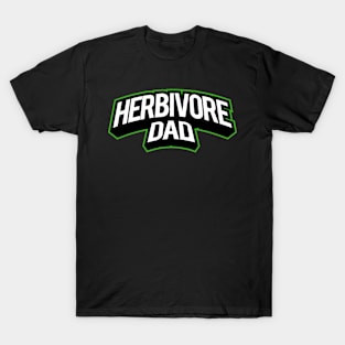 Herbivore Dad Vegan Father T-Shirt